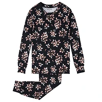 Flowers Modal Pajamas 2-6x