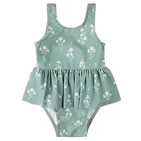 Maillot UV Imprimée Fleurs 2-6ans