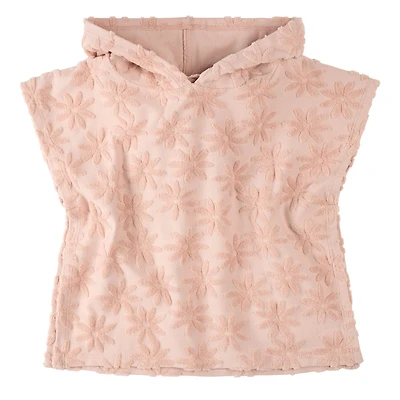 Poncho De Plage Fleurs 3-6ans