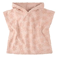 Poncho De Plage Fleurs 3-6ans