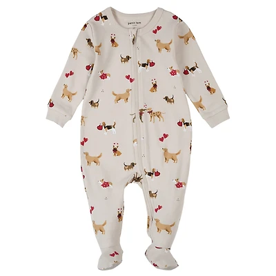 Valentine Dog Pajamas 0-24m