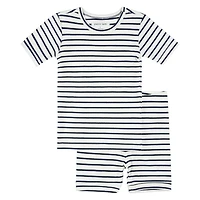 Pyjama Côtelé Rayé 2-7ans