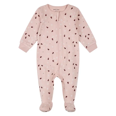 Leucan Ladybug Pajamas 0-24m
