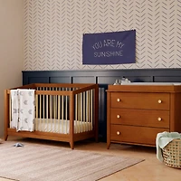 Sprout 4-in-1 Convertible Crib withToddler Bed Conversion Kit