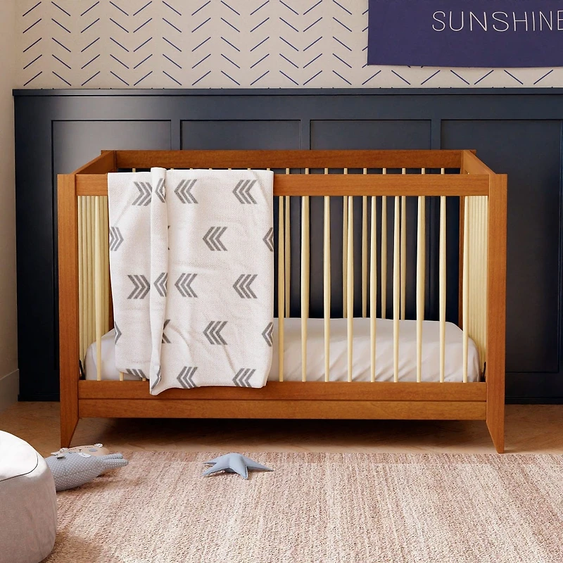 Sprout 4-in-1 Convertible Crib withToddler Bed Conversion Kit