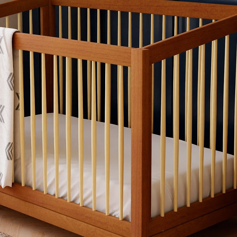 Sprout 4-in-1 Convertible Crib withToddler Bed Conversion Kit