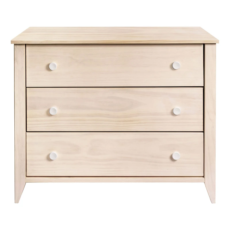 Sprout 3-Drawer Changer Dresser - Washed Natural / White
