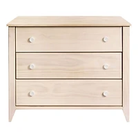 Sprout 3-Drawer Changer Dresser - Washed Natural / White