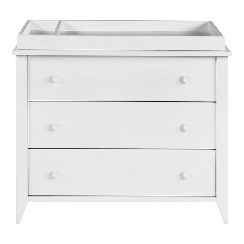 Sprout 3-Drawer Changer Dresser - White