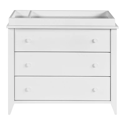 Sprout 3-Drawer Changer Dresser - White