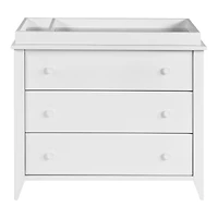Sprout 3-Drawer Changer Dresser - White