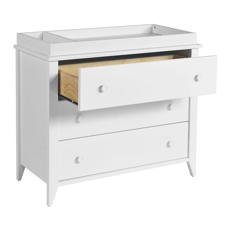 Sprout 3-Drawer Changer Dresser - White