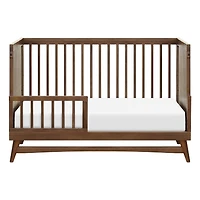 Peggy Mid-Century 3-in-1 Convertible Crib - Walnut