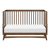 Peggy Mid-Century 3-in-1 Convertible Crib - Walnut