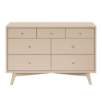 Commode 7 Tiroirs Palma -Taupe