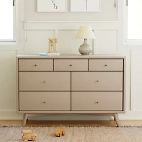 Commode 7 Tiroirs Palma -Taupe