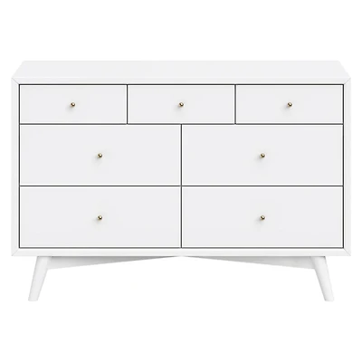 Commode Double Palma à 7 tiroirs - Blanc