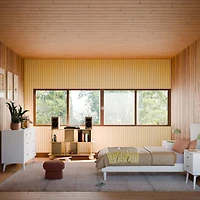 Palma 7-Drawer Double Dresser - White