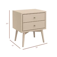 Table de nuit Palma -Taupe