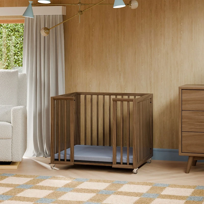 Couchette Convertible Palma 8-en-1 - Noyer