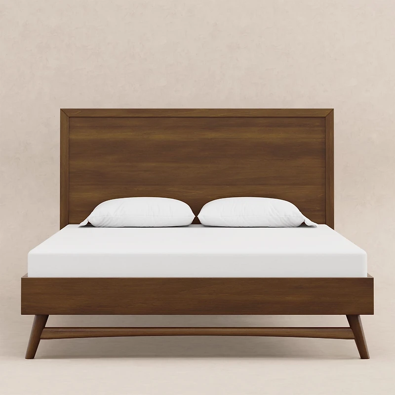 Lit Double Palma - Noyer Naturel