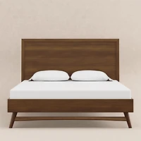 Lit Double Palma - Noyer Naturel