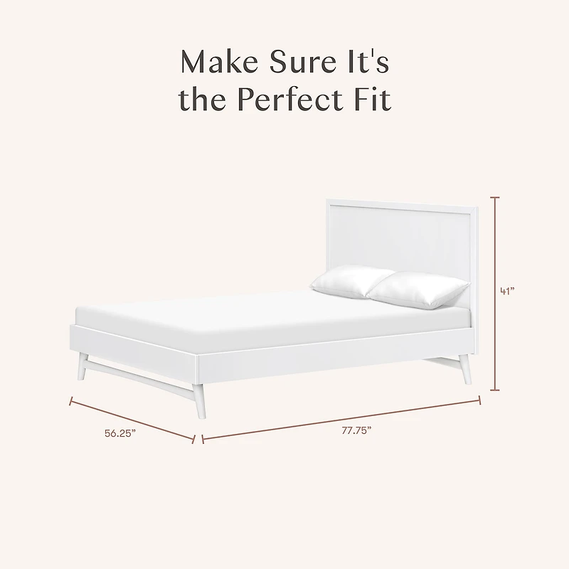 Lit Double Palma - Blanc