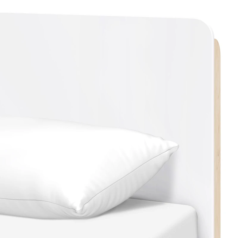 TipToe Twin Bed - White and Washed Natural