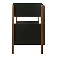 TipToe Bunk Bed - Black / Walnut