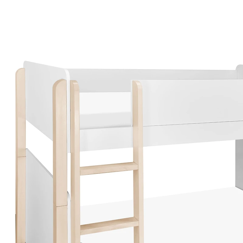 TipToe Bunk Bed - White / Washed Natural
