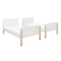 TipToe Bunk Bed - White / Washed Natural