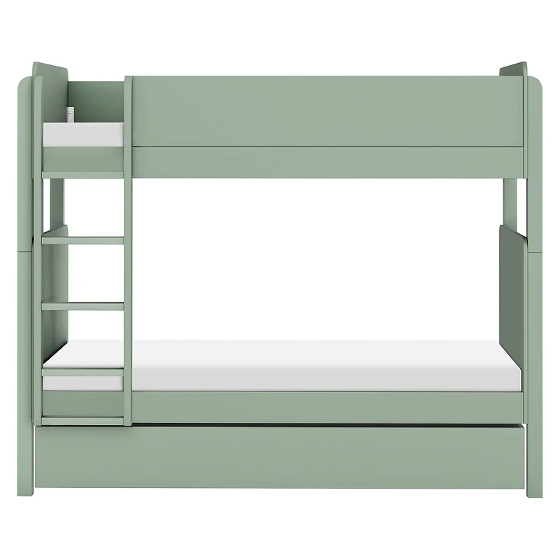 Universel Twin Storage Trumble Bed -  Sage