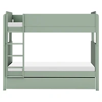 Universel Twin Storage Trumble Bed -  Sage