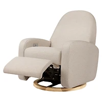 Fauteuil Inclinable Berçant avec commande Électronique et port USB Nami - Beige