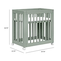 Couchette Convertible 8 en 1 Yuzu  - Sauge