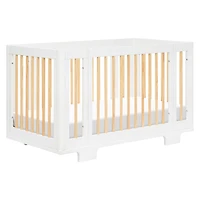 Couchette Convertible 8 en 1 Yuzu  - Blanc / Naturel