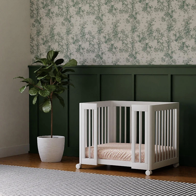 Yuzu 8-in-1 Convertible Crib - White