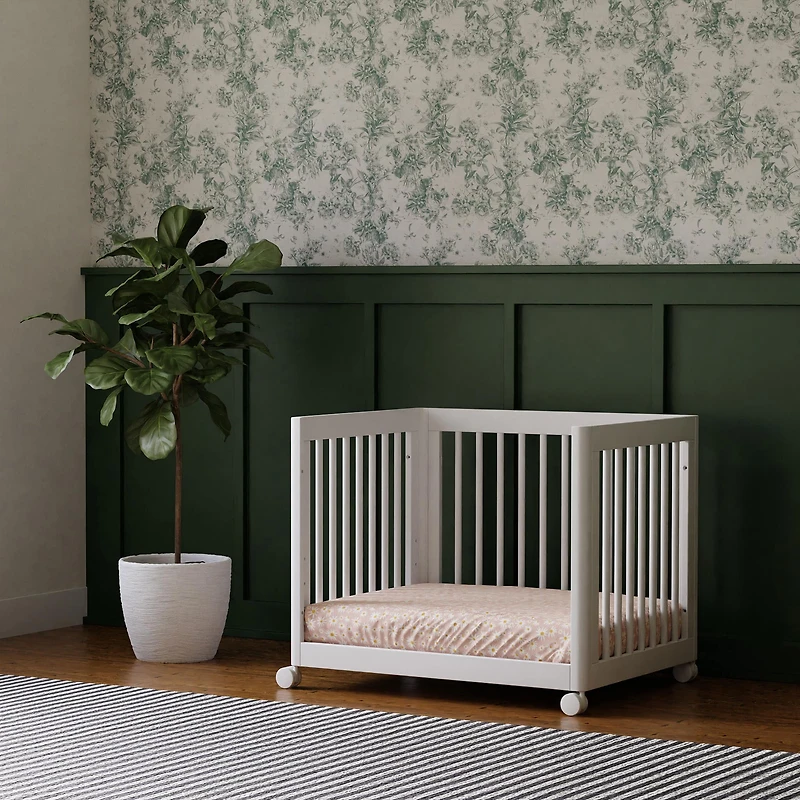 Yuzu 8-in-1 Convertible Crib - White