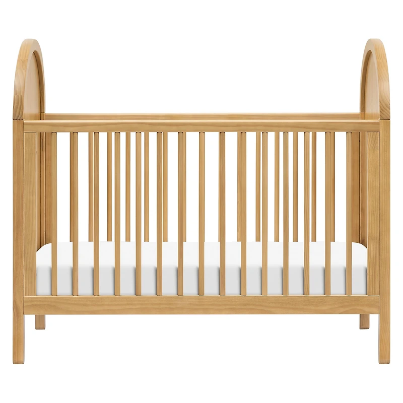 Bondi Cane 3-in-1 Convertible Crib with Toddler Bed Kit - Honey