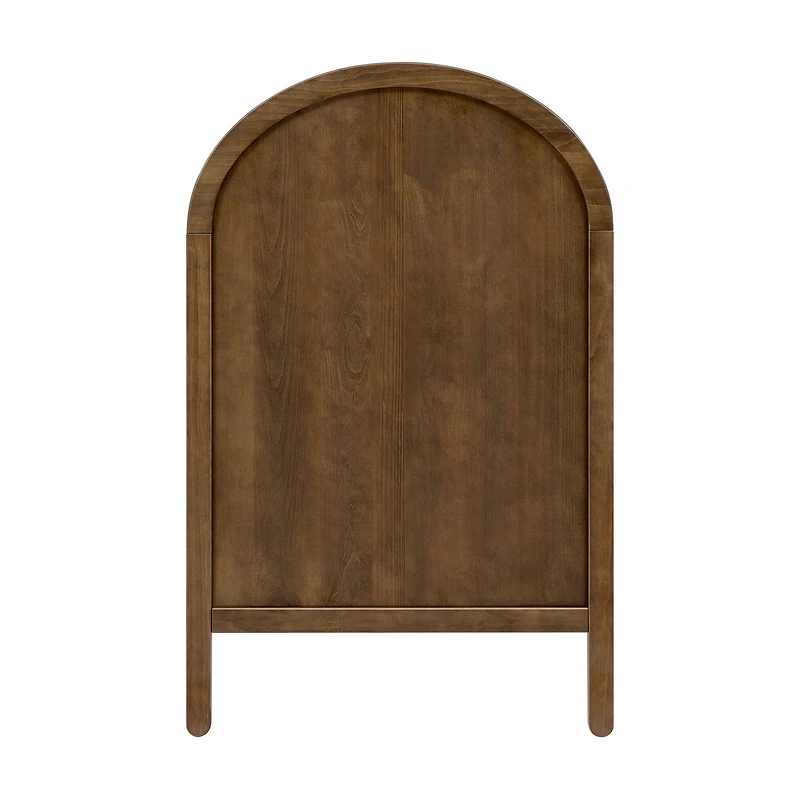 Couchette Convertible 3-en-1 Bondi avec Kit de Conversion Lit pour Tout-petit - Noyer Naturel