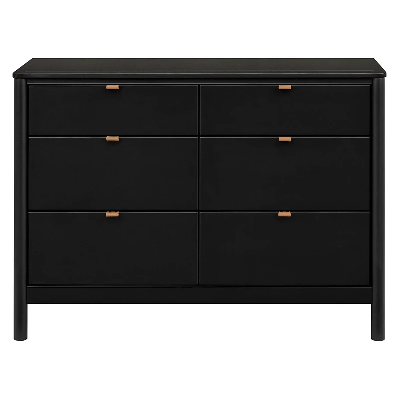 Commode 6 tiroirs Bondi - Noir