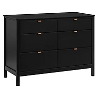 Commode 6 tiroirs Bondi - Noir