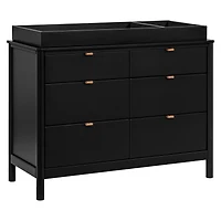 Commode 6 tiroirs Bondi - Noir