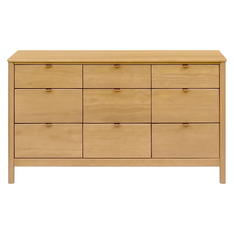 Bondi 9-Drawer Assembled Dresser - Honey