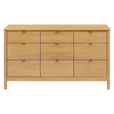 Bondi 9-Drawer Assembled Dresser - Honey