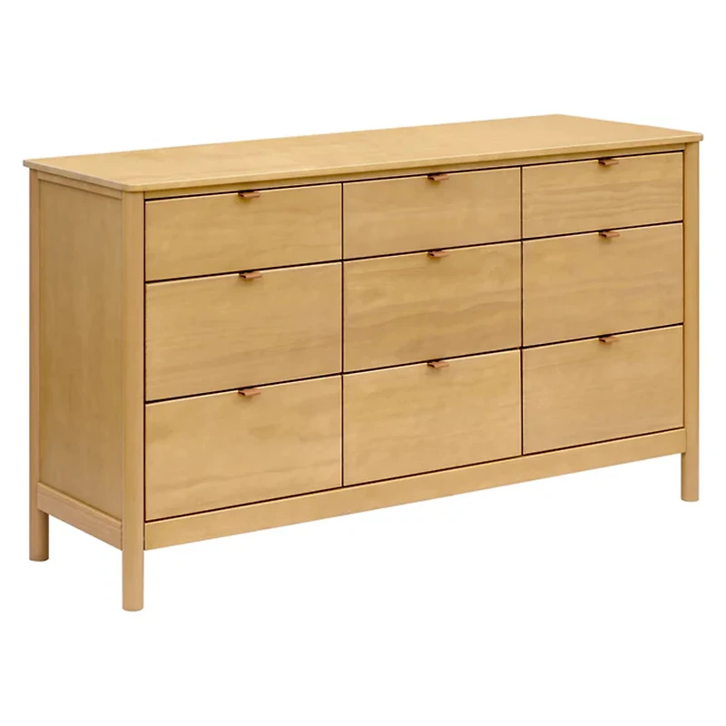 Bondi 9-Drawer Assembled Dresser - Honey