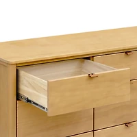 Bondi 9-Drawer Assembled Dresser - Honey