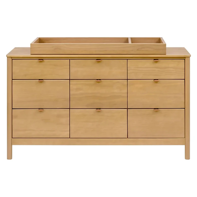 Bondi 9-Drawer Assembled Dresser - Honey