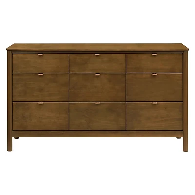 Bondi 9-Drawer Assembled Dresser - Natural Walnut