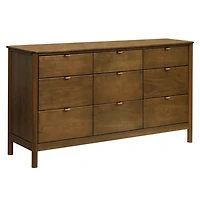Bondi 9-Drawer Assembled Dresser - Natural Walnut
